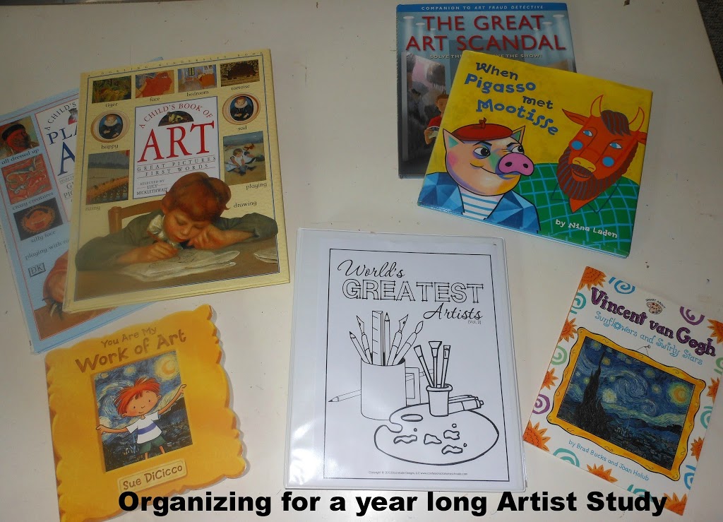 Organizing a Free Artist Study for your Children