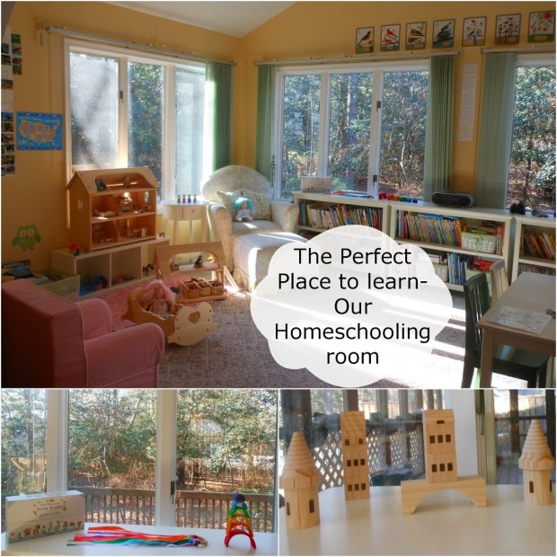 Homeschooling room tour, natural toys, open ended play, toddler, Waldorf, Montessori, Handmade, preschool, Dolls, www.naturalbeachliving.com