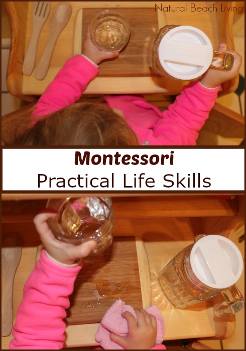 12 months of Montessori Learning, practical life, Language Arts, Sensorial, Geography Montessori activities Maria Montessori www.naturalbeachliving.com