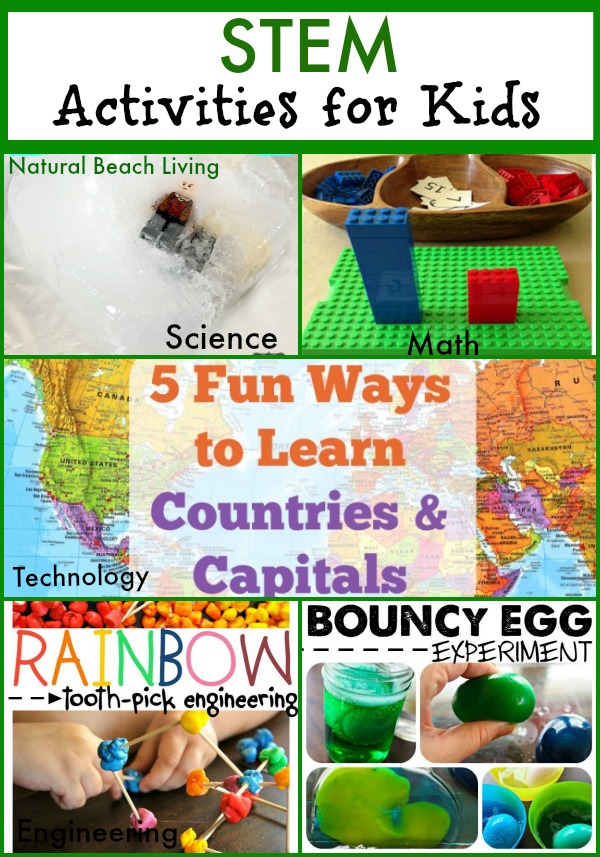 STEM Activities for kids, Science, Technology, Engineering, Math, Homeschooling, Hands on learning, Lego, Education, preschool, www.naturalbeachliving.com