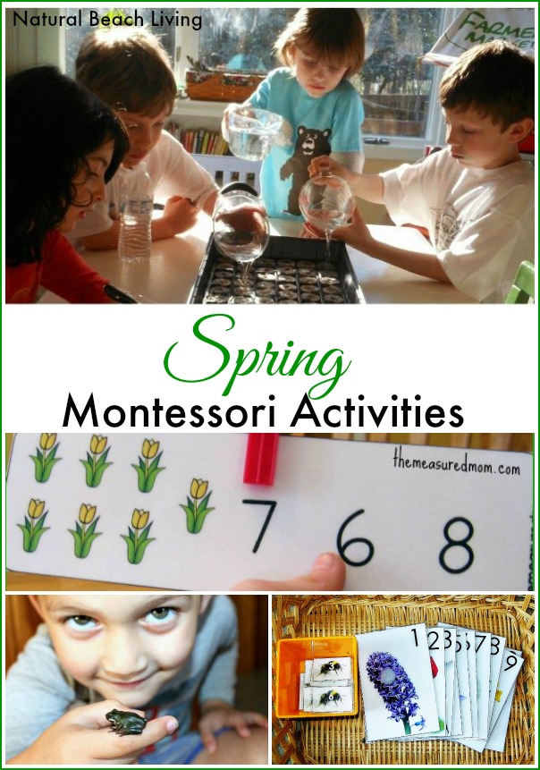 Spring Montessori Activities, Spring Activities for kids, Printables, Nature, Sensory Play, Animals, Birds, Flowers, crafts, Montessori Spring Printables 