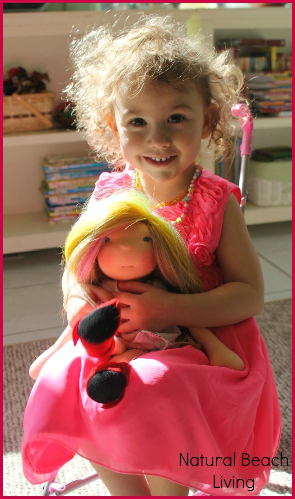 Waldorf dolls, natural toys, handmade dolls, natural materials, gifts for kids, imaginary play, www.naturalbeachliving.com
