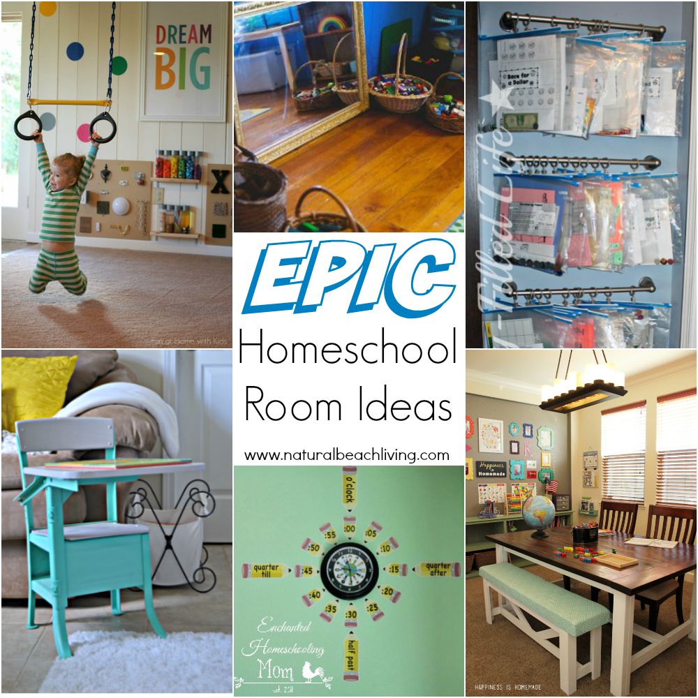 10+ Epic Homeschool Room Ideas