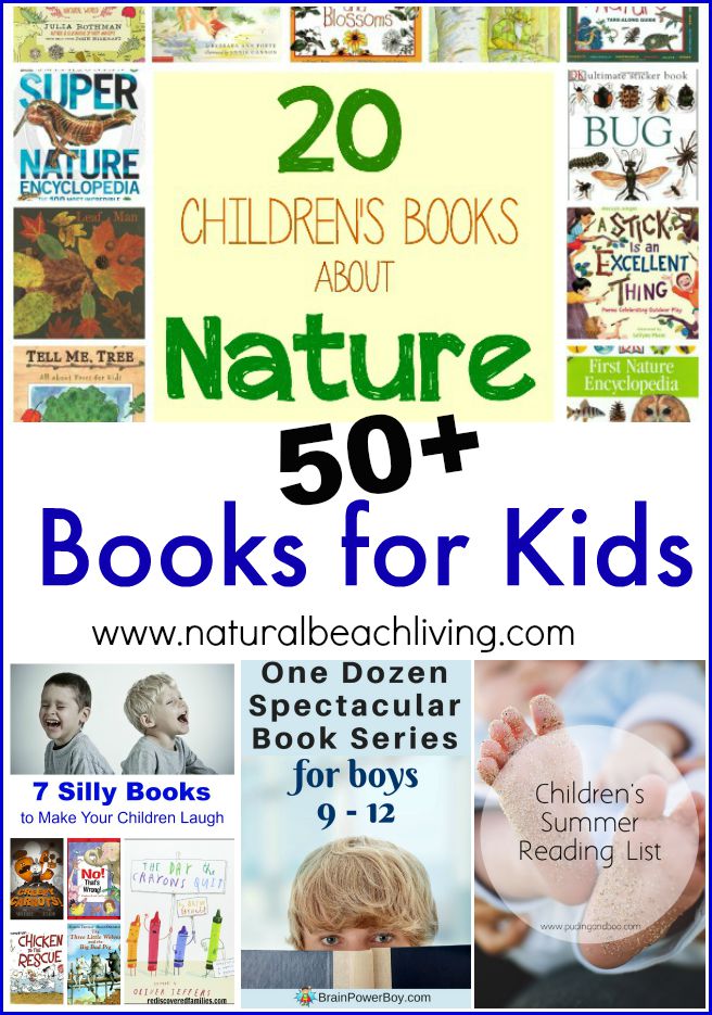 50+ great books for kids, Nature books, silly books, boys and girls series, summer reading lists and more. You'll find great new books for your children