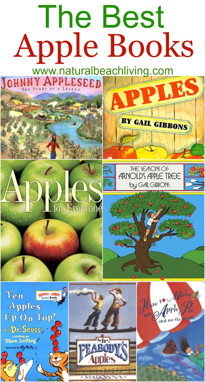 The Best Apple Books for Kids, paired with so many great apple activities perfect for fall. You and your kids will Love these great Apple Books!!!