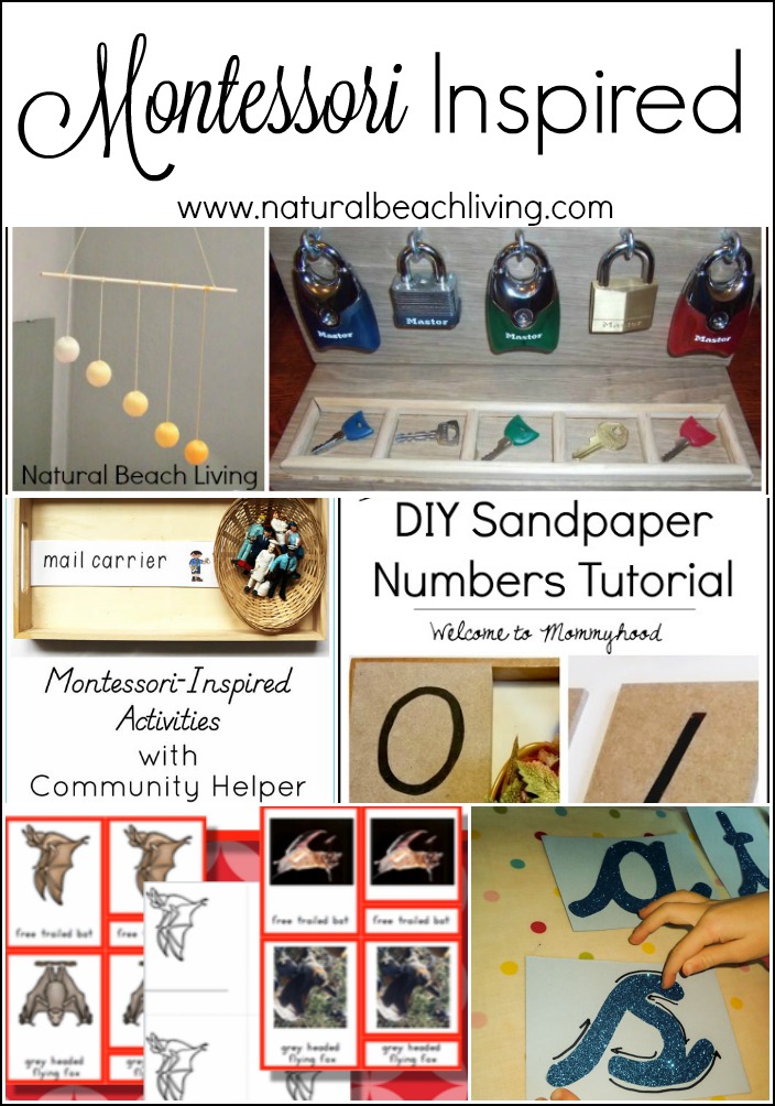 Montessori Inspired Activities and DIY Materials (Linky 39)