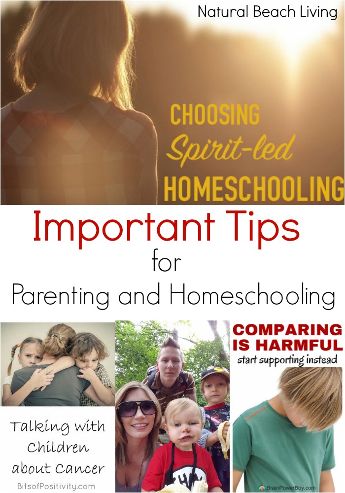 Important Tips for Parenting and Homeschooling (Linky 40)
