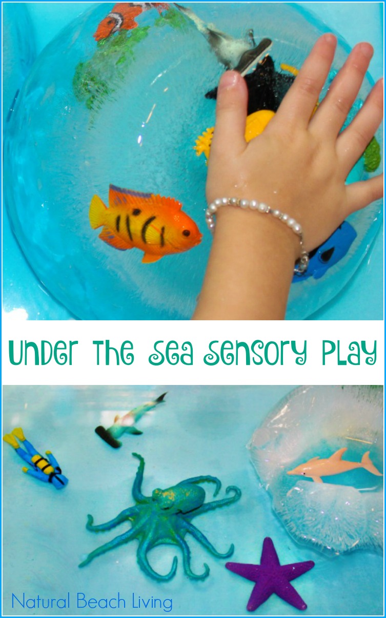 Frozen Under the Sea Themed Activities Kids Love – Under the Sea Sensory Bin