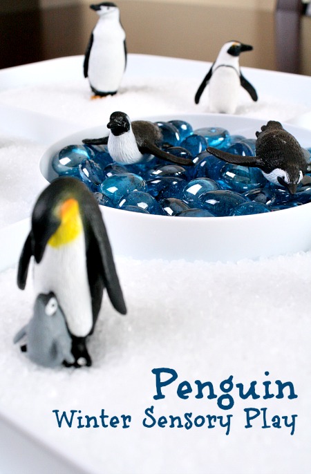 8 Wonderful Winter Sensory Play Ideas, Homemade Slimes, Small world play, Arctic, Snowflakes, Penguins and so much more. 