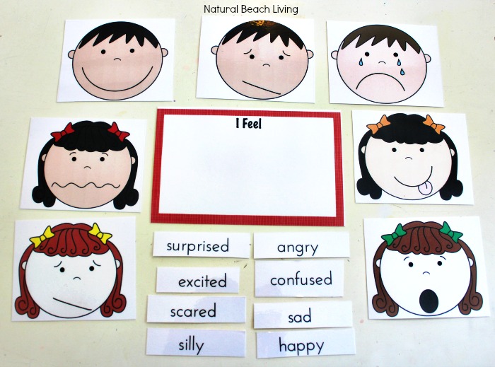 These are wonderful Books and Activities on Managing feelings and Emotions, Today I Feel Free Printables that are perfect for all children and work great for children with Special Needs and Autism. 