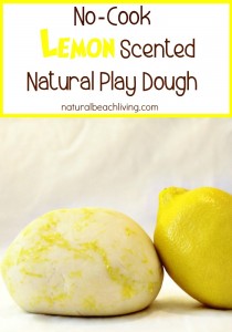 lemon play dough