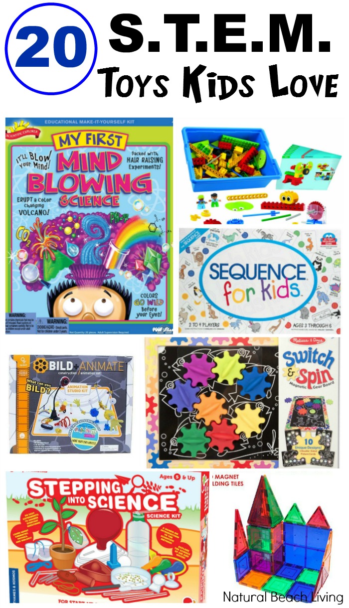 STEM Toys Kids Love (Science, Technology, Engineering, Math)
