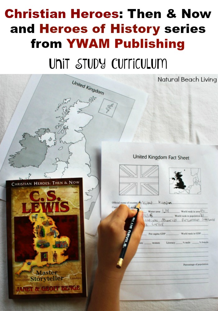 C.S Lewis Unit Study from YWAM Publishing (review)