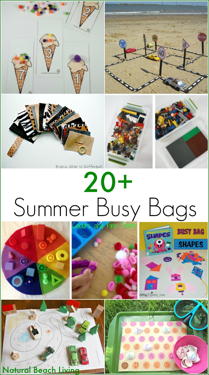 20+ Summer Busy Bag Ideas