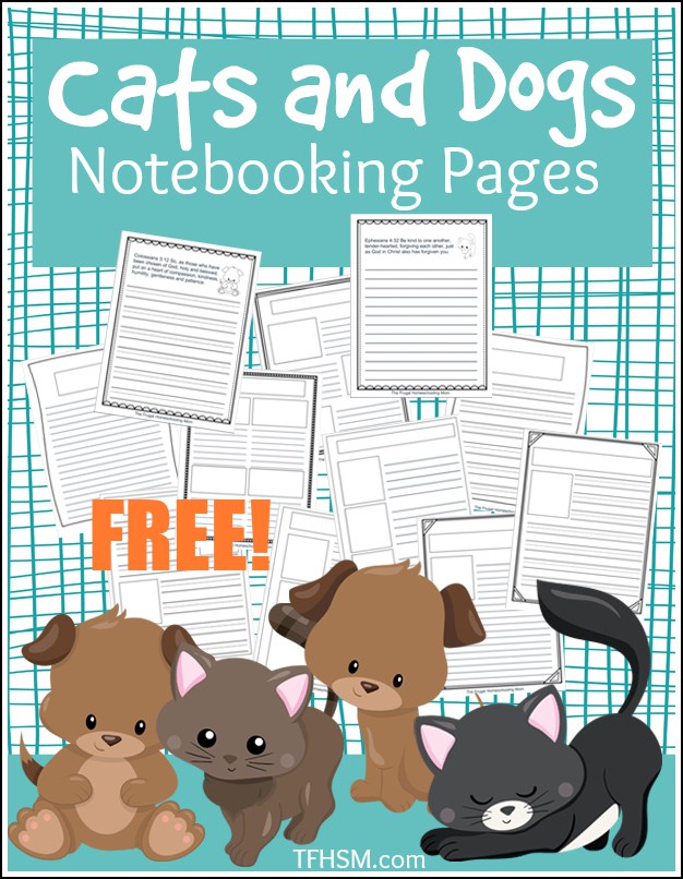 Cats-and-Dogs-Notebooking-Pages-copyright-TFHSM-p