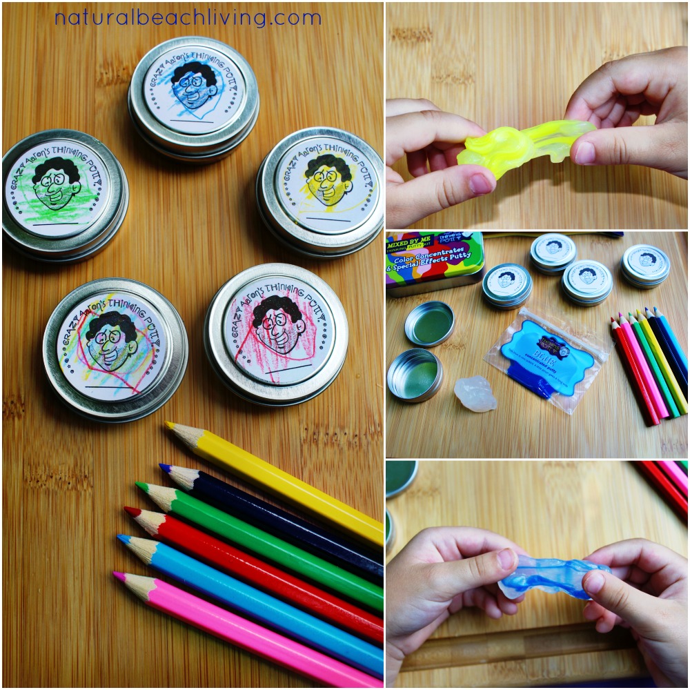 How to Make Your Own Thinking Putty, Mixed By Me Thinking Putty is perfect for children of all ages, sensory play, creativity, kinesthetic learners, fidget