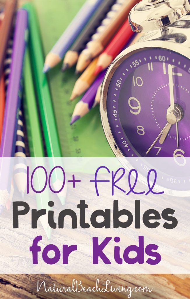 100+ Free Printables for Kids