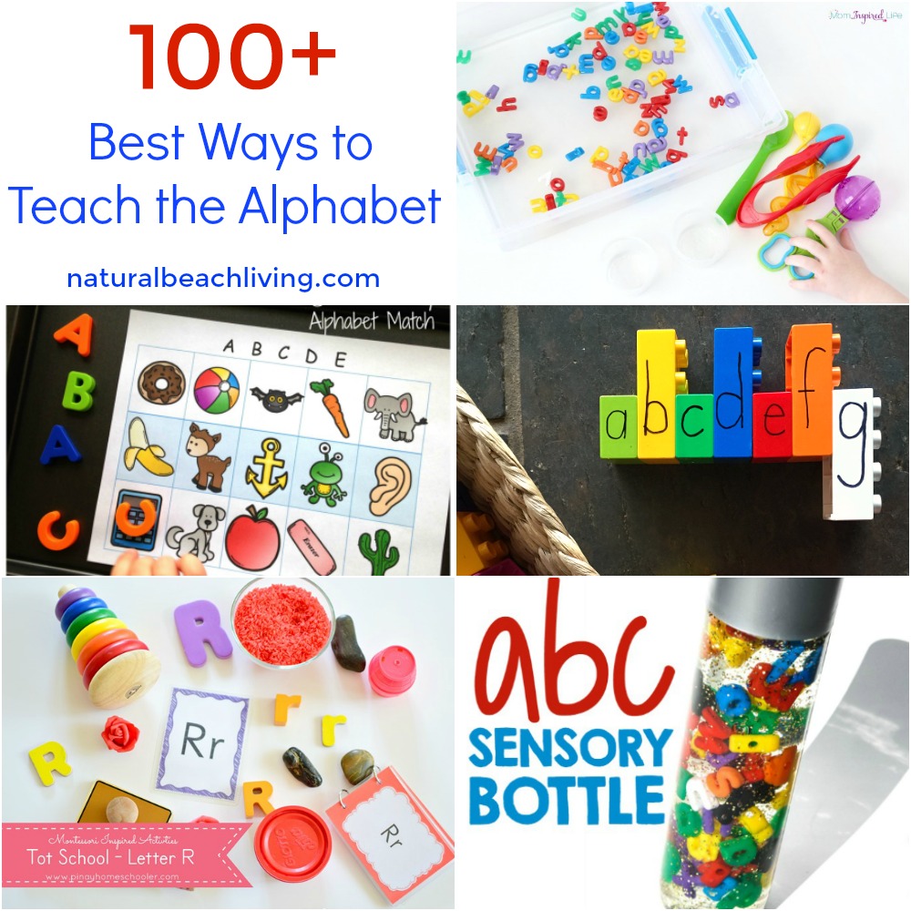 50 Fun Ways To Teach The Alphabet Natural Beach Living