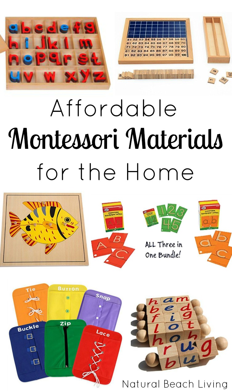 Great Montessori Materials That Are Easy On Your Budget, Affordable Montessori Materials for Homeschooling, Montessori Inspired Learning, Montessori at Home
