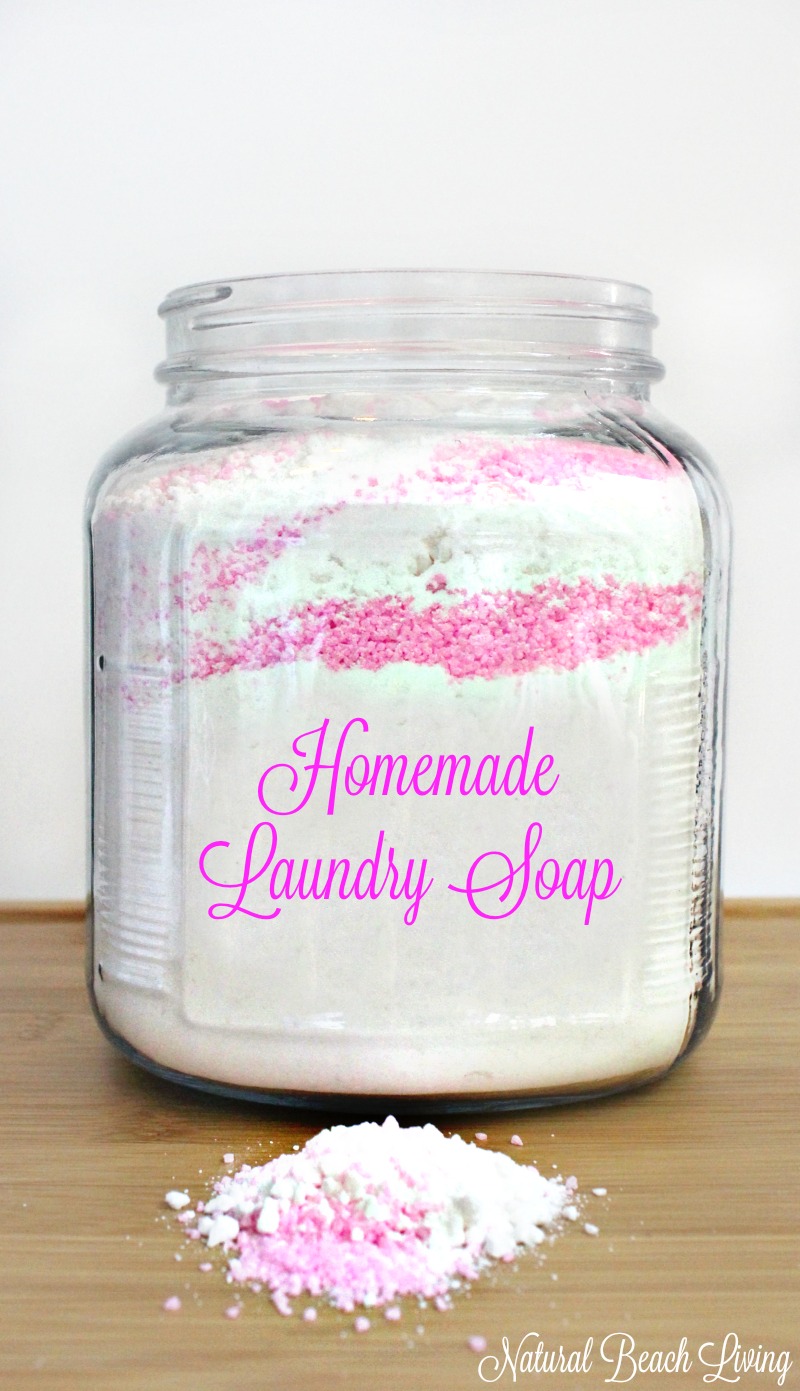 The Best Natural Homemade Laundry Soap
