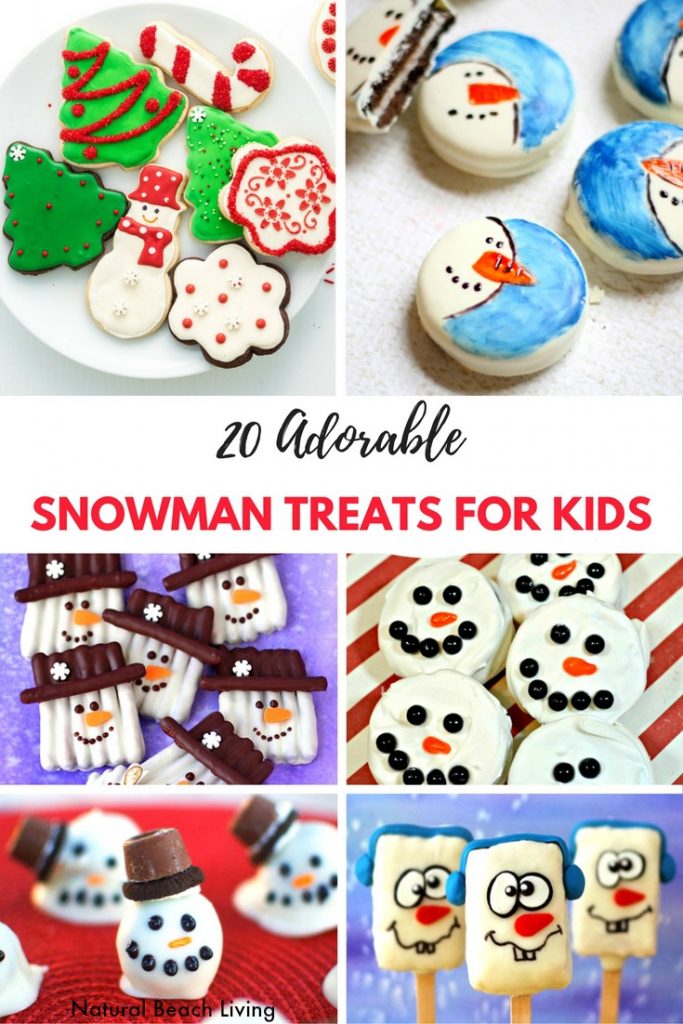 Christmas snacks, Christmas snack ideas, Christmas party snacks, Fun Christmas Snacks Kids, Rudolph and Snowman Snack Crafts, These Rudolph and Snowman Snack Crafts and ideas are so much fun. These also make the perfect Christmas party snacks so have fun and get creating this holiday season. The kids will love it #Christmas #Christmassnacks #snacksforkids #snowman #rudolph