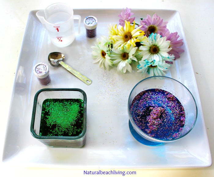 The Most Amazing Spring Flowers Sensory Play and Kindness Activities for kids, Flower activities for kids, Flower sensory bin, Spring activities for kids