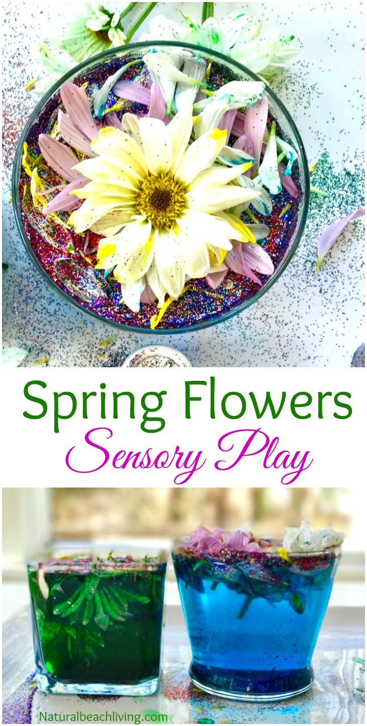 Easy Spring Flowers Sensory Play & Kindness Activity Kids Love