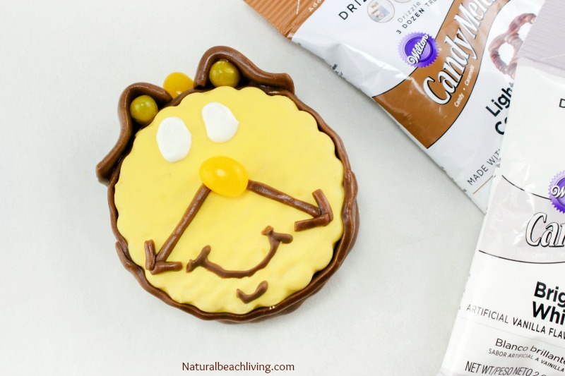 The Cutest Cogsworth Beauty and The Beast Snack Cake, Yummy, perfect party food, Beauty and The Beast Party Ideas, Kids snack idea, I'm in love