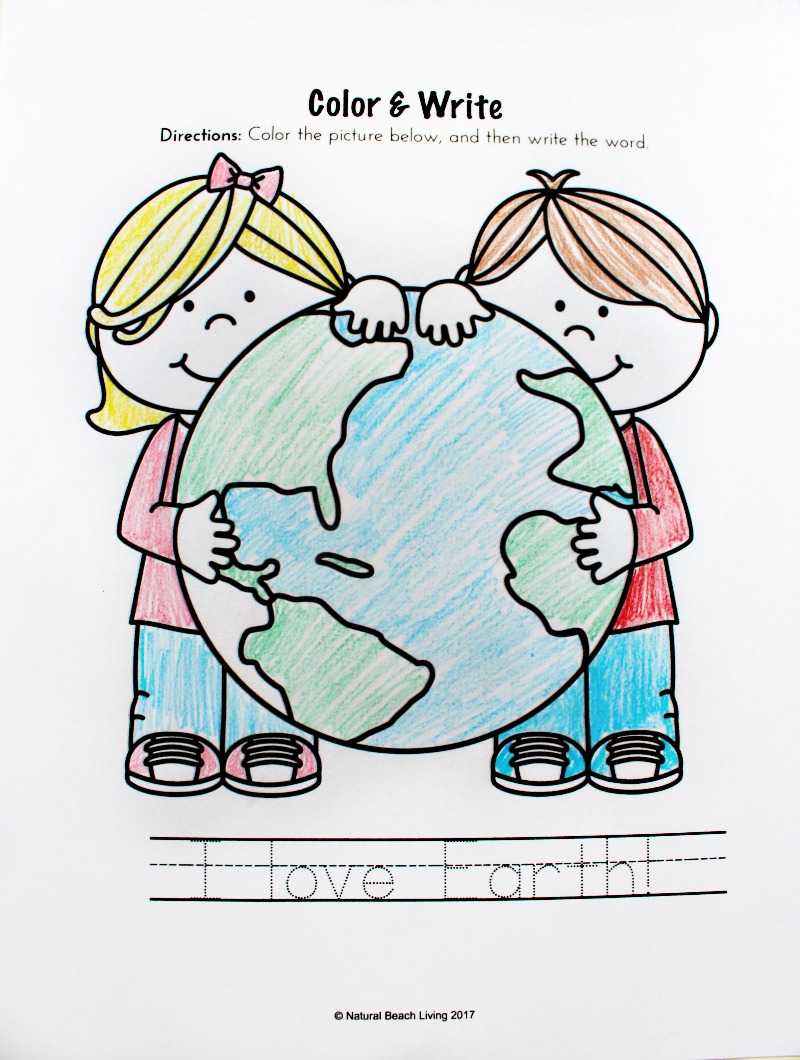 Earth Day Activities For Preschool Kindergarten Free Printables 