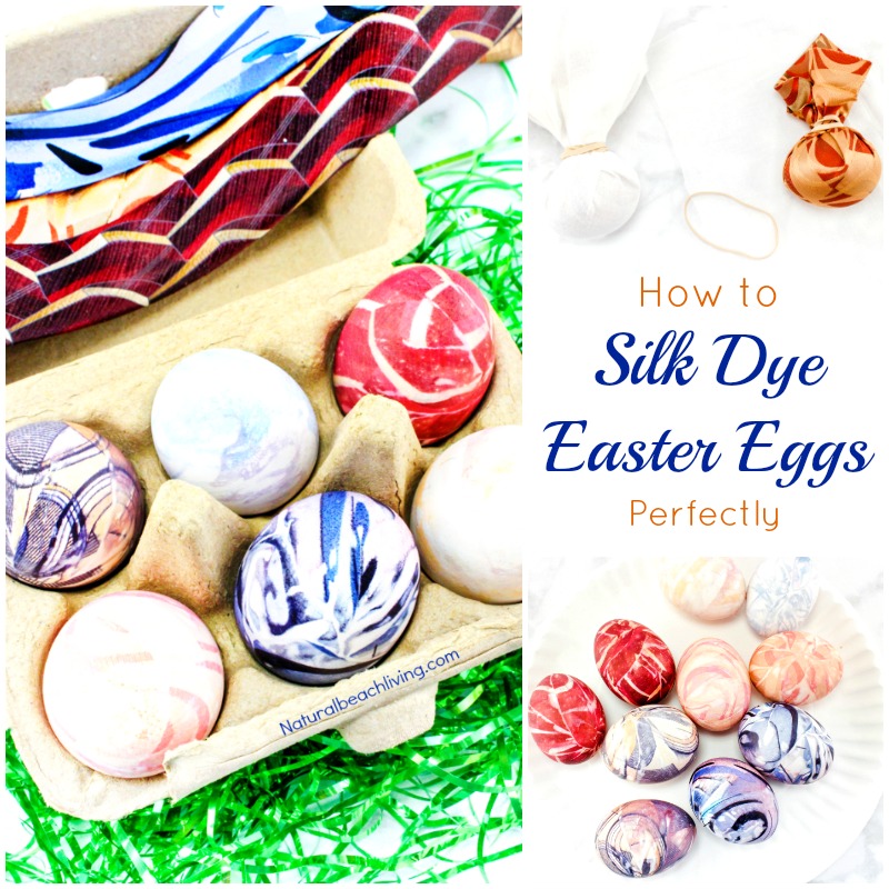 How to Silk Dye Easter Eggs Perfectly, Tie Dye Easter Eggs and creative ways to dye eggs, Easter Crafts for kids, One of a kind Beautiful Silk Dyed Eggs.