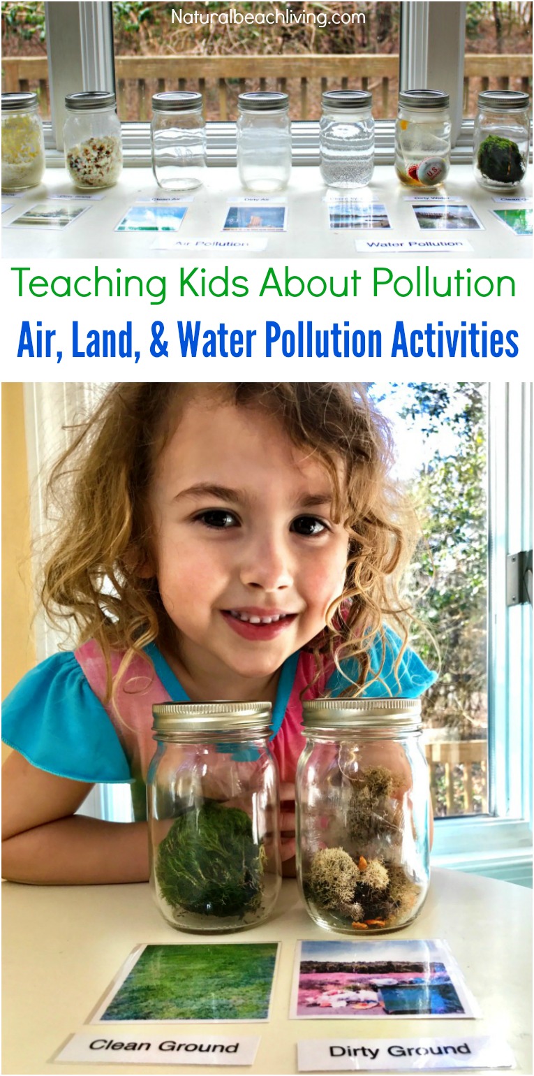 teaching kids about pollution air land water pollution activities