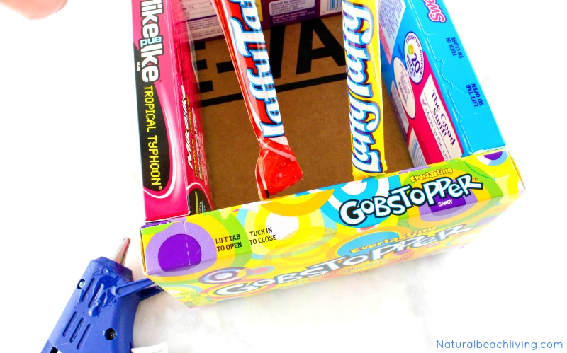 Awesome DIY Candy Box Easter Baskets, DIY Edible Easter Egg Basket that makes a cool gift, Perfect DIY box, Frugal Easter Ideas, Teen gift ideas