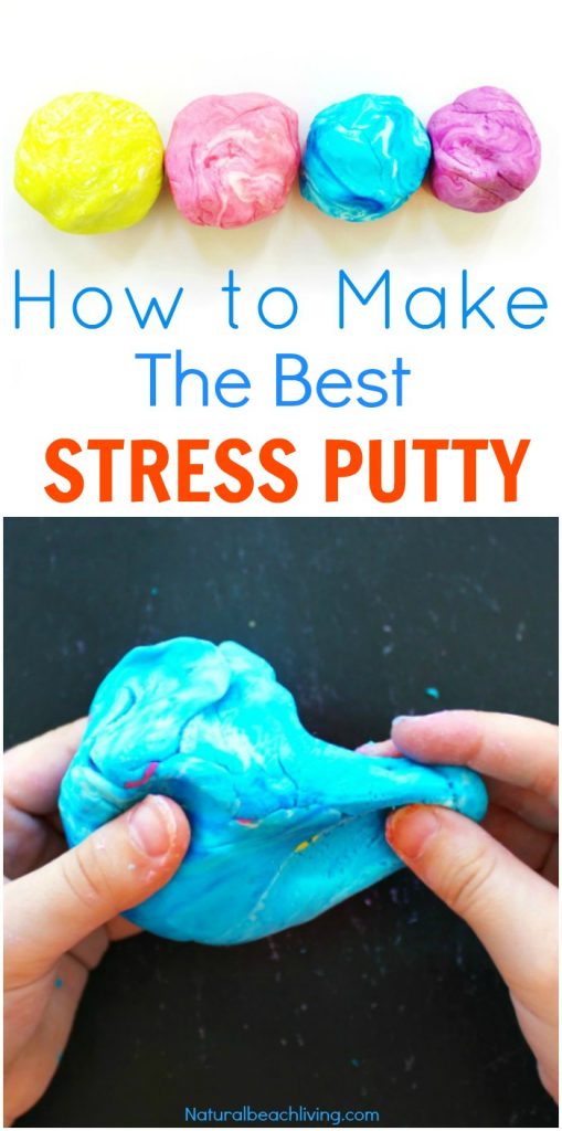 How to Make Putty, The Best Stress Putty Recipe, perfect sensory play, therapy putty for special needs, autism, and working fine motor skills , Best Sensory Dough