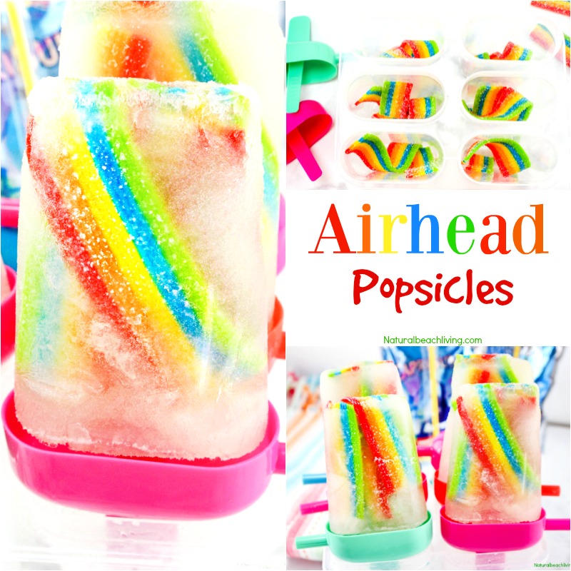 How to Make Fruit Juice Airhead Popsicles
