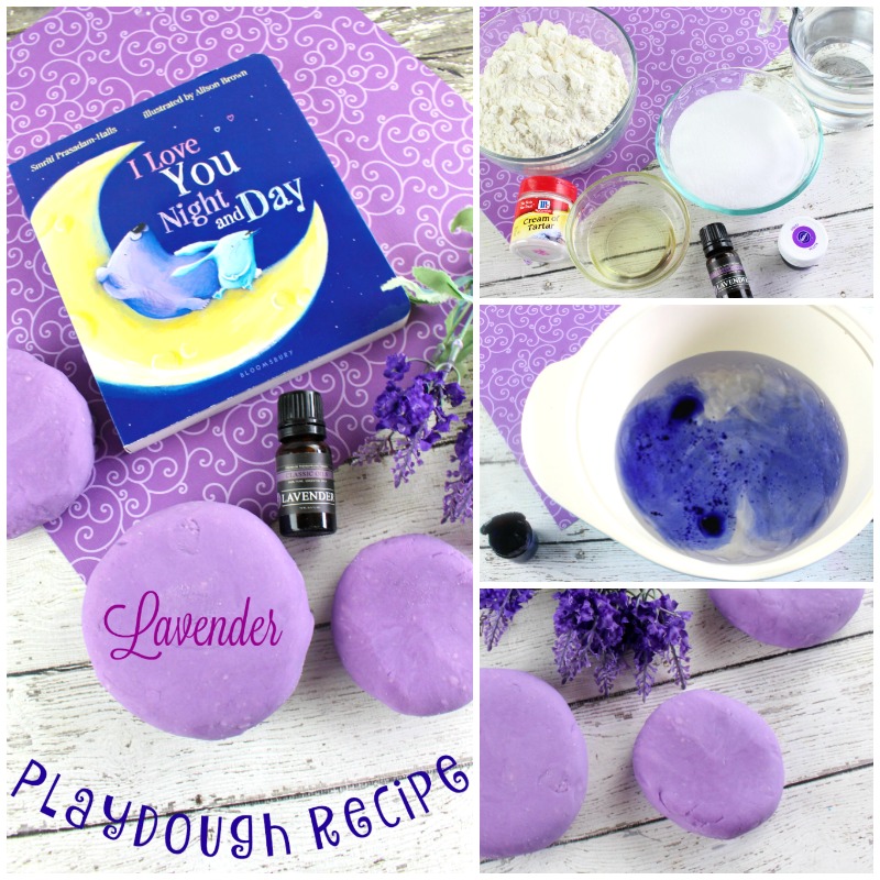 How to Make The Best Lavender Playdough Recipe