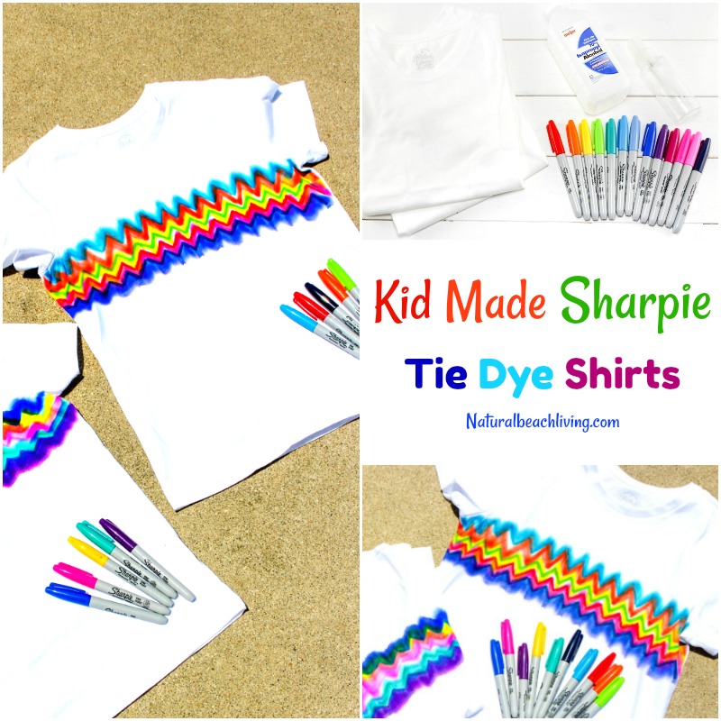 How to Make Super Cool Sharpie Tie Dye Shirts
