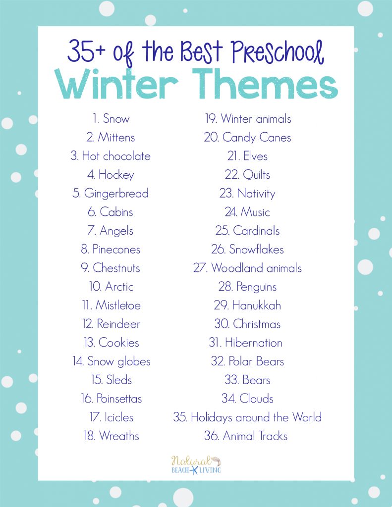 35+ Best Winter Preschool Themes, Preschool lesson plans, Preschool activities, and winter Preschool printables. Perfect for weekly or monthly themed learning and winter unit studies. You'll find Preschool book lists, preschool activities, Winter art and crafts for kids. Winter themes for preschool which include winter animals, winter science, STEM ideas, Slime recipes and more.