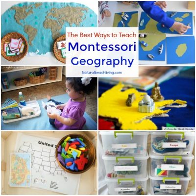 20+ Ways to Teach Montessori Geography Kids Will Love - Natural Beach ...