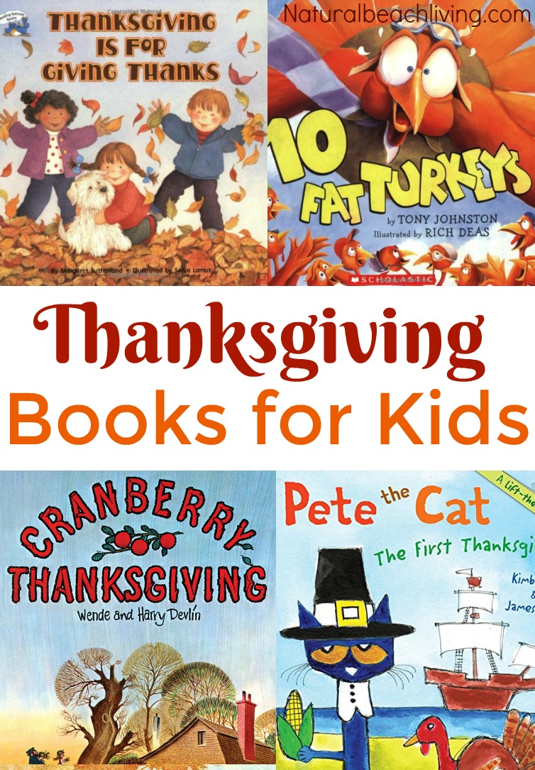 23 Best Thanksgiving Books for Kids - Natural Beach Living