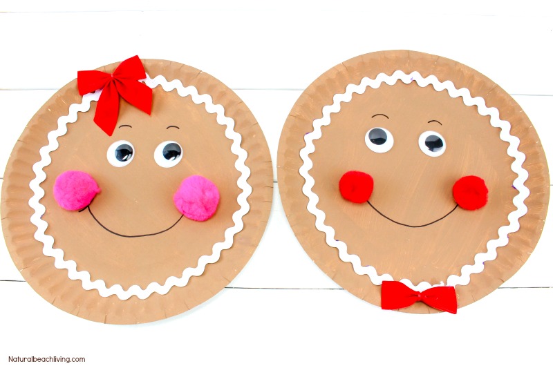 The Best Gingerbread Paper Plate Craft, Gingerbread Craft Ideas, Gingerbread Man Crafts Preschoolers, Gingerbread Christmas Crafts, Gingerbread Activities for Kids, Kid Crafts #crafts #Christmascrafts #Gingerbread #Gingerbreadman #Preschoolcrafts 