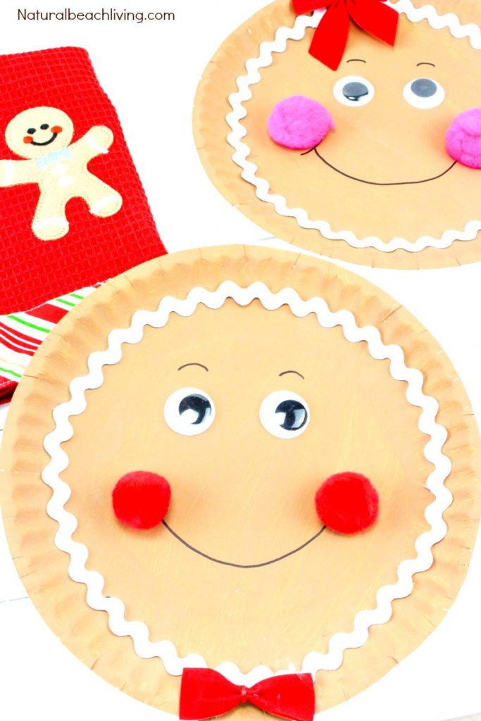 gingerbread paper plates