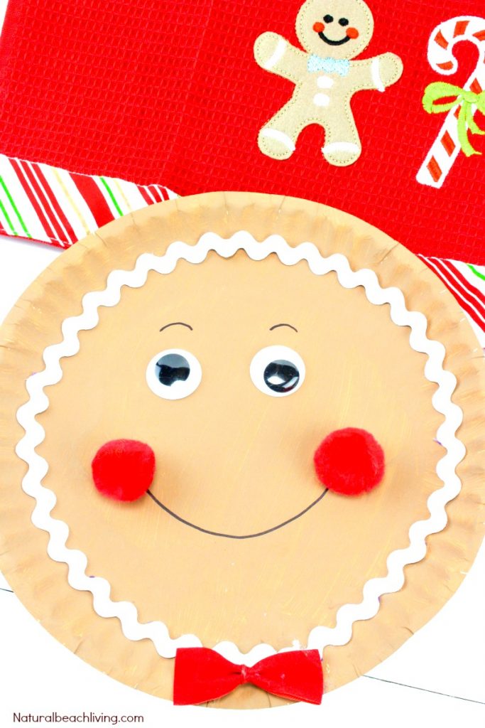 The Best Gingerbread Paper Plate Craft, Gingerbread Craft Ideas, Gingerbread Man Crafts Preschoolers, Gingerbread Christmas Crafts, Gingerbread Activities for Kids, Kid Crafts #crafts #Christmascrafts #Gingerbread #Gingerbreadman #Preschoolcrafts 
