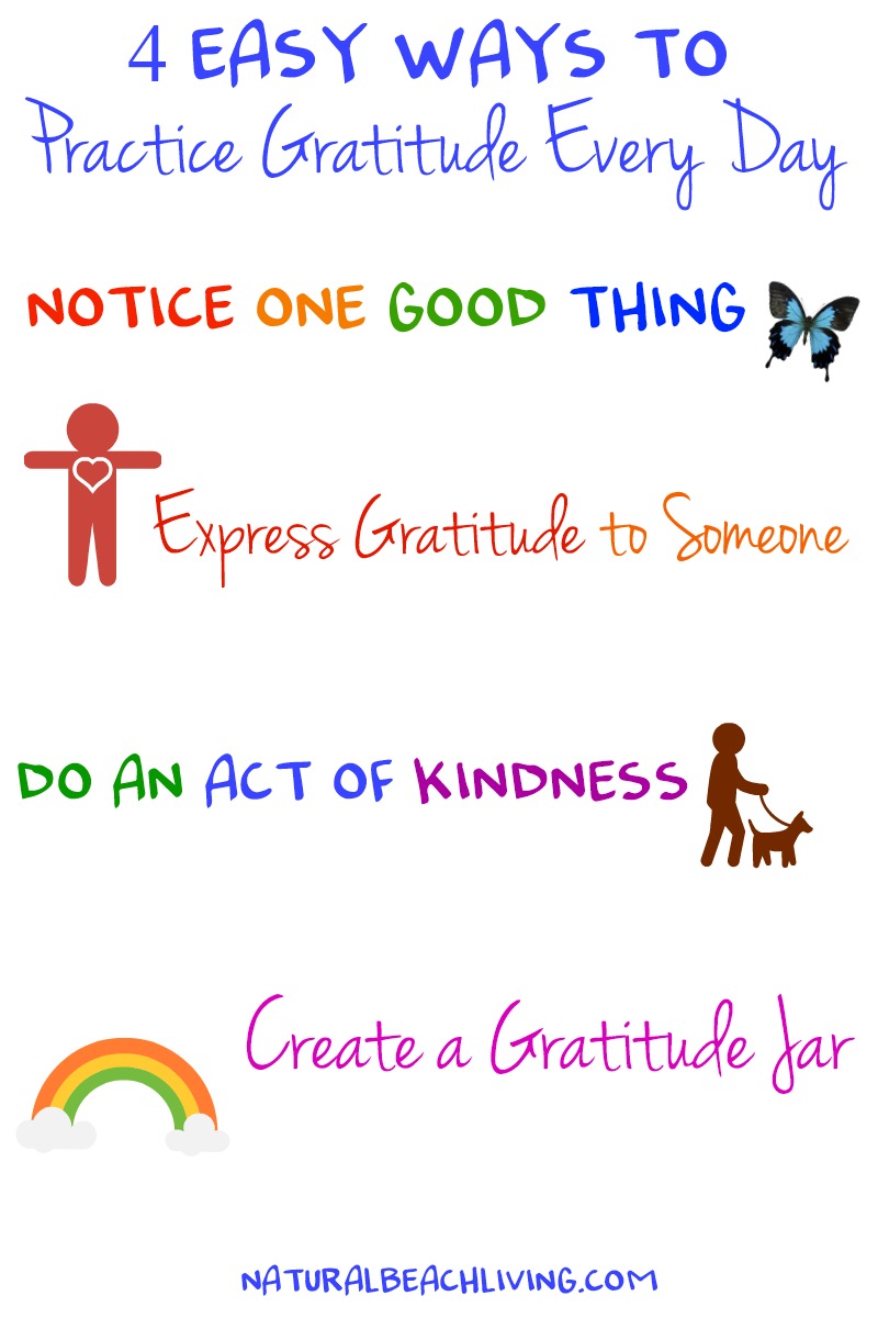 4 Easy Ways to Practice Gratitude Every Day