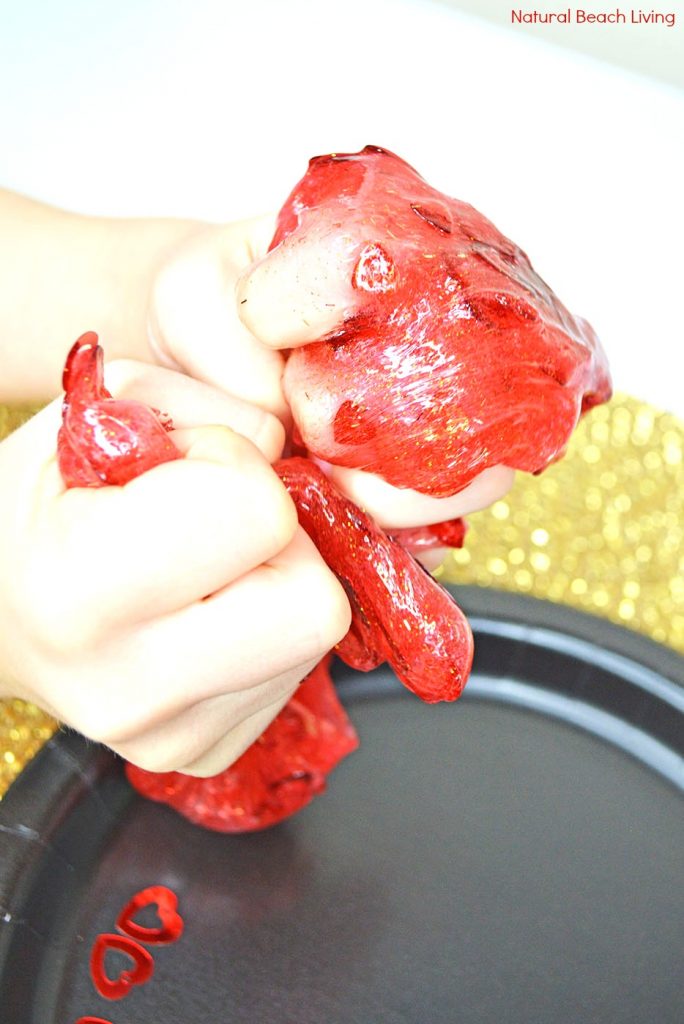 The Best Valentine's Day Slime Recipe, Easy Slime with Contact Solution, Fun Glitter Slime perfect for Valentine's Day, Slime Recipe with glue, Slime recipe without Borax, Best Slime Recipe, Homemade Slime, Holiday Slime, Slime Recipes, Sensory Play, Slime Videos, Valentine's Day Activities, Non Candy Valentine's, #Valentinesday #Slime #slimerecipe #slimerecipes #sensoryplay