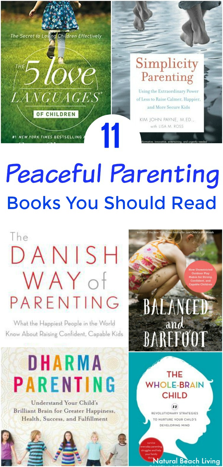 11 Brilliant Peaceful Parenting Books You Want to Read - Natural Beach