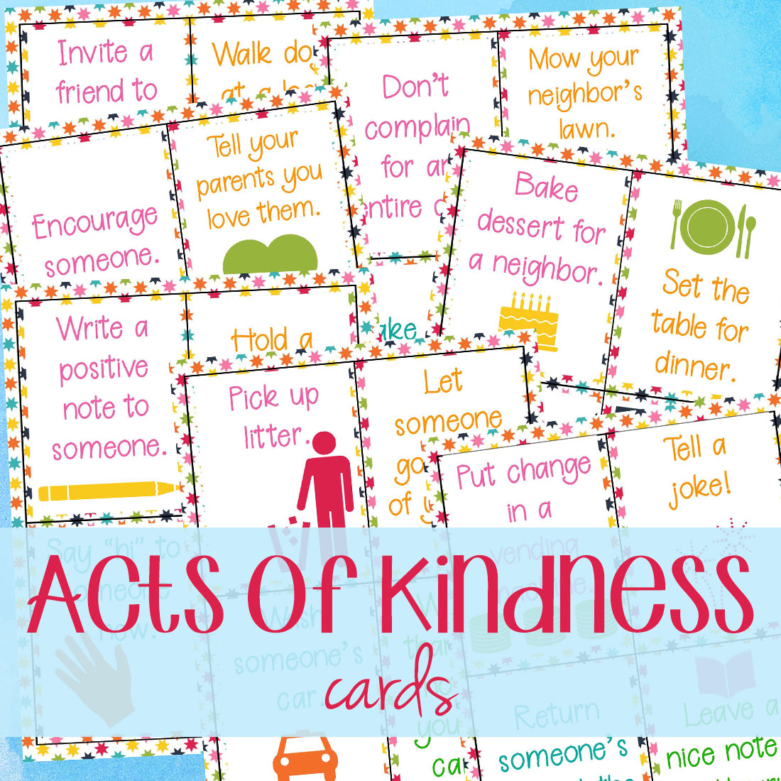 Kindness Cards Printable