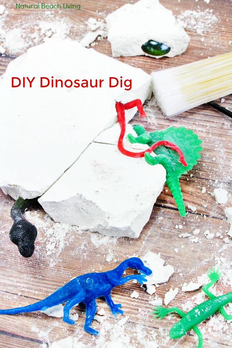 How to Make Dinosaur Dig Excavation for Kids