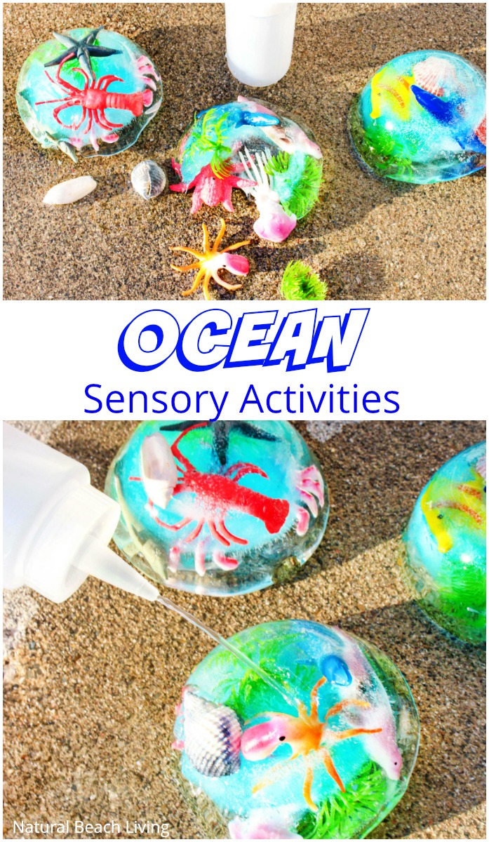 Ocean Sensory Activities - Easy Ocean Themed Sensory Play - Natural