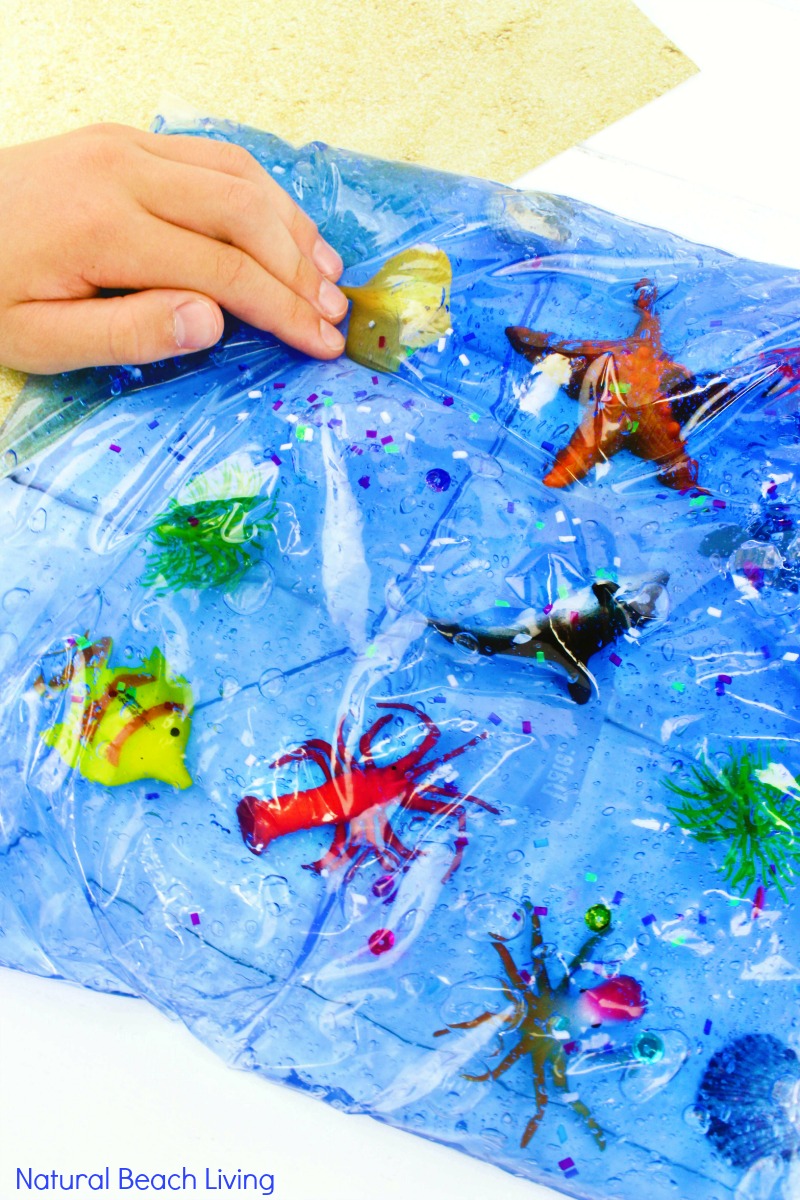 Ocean Life Sensory Bag for Toddlers and Preschoolers