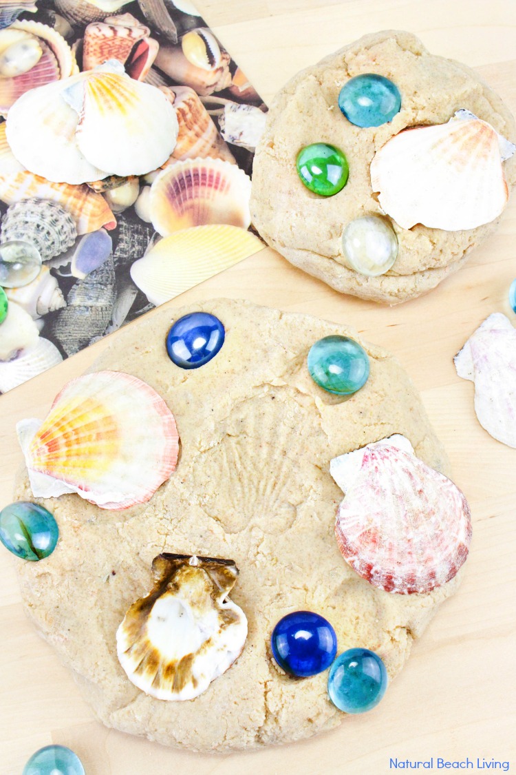 Sand Playdough Recipe – Easy Beach Themed Sensory Play